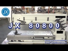 موتور 550 واط طويلة الذراع آلة خياطة مفردة ومزدوجة لحقيبة جامبو مقبض أمان أكبر من القماش