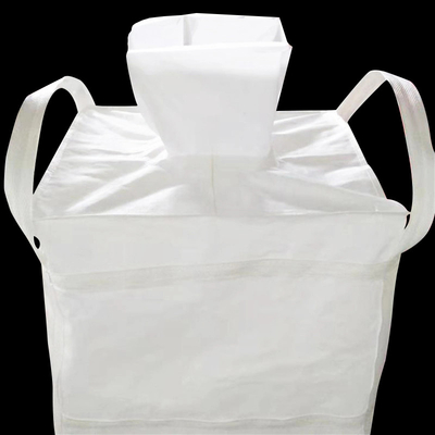 حمل الحقائب السائبة الصناعية المخصصة مع صنبور علوي وحلقات بيضاء