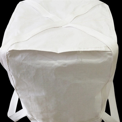 Raffia 100٪ Virgin PP Duffle Top Bulk Bags 1500kg X شكل أشرطة صديقة للبيئة