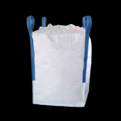أكياس بولي البيضاء السائبة FIBC Super Sack قماش إغلاق مقاوم للقلويات