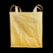 حقيبة جامبو صفراء من FIBC حقيبة سائبة مخصصة متينة لتثبيت الأشعة فوق البنفسجية